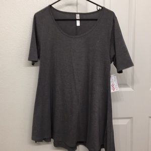 LuLaRoe Solid Gray Perfect T
